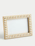 Marks & Spencer "Bobble Gold Trim Photo Frame 4x6 inch"